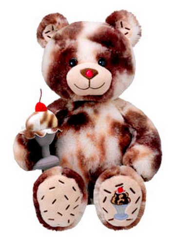 Build A Bear Workshop Hot Fudge Sundae Plush Bear