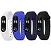 honecumi Replacement Band for Xiaomi Band 2 Bands Wristband Xiao mi 2 Watch Strap/Band/Bracelet for Men & Women-Colorful Bands for Xiao Mi Band 2 Wristband Replacement Accessory (No Tracker)