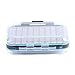 M MAXIMUMCATCH Maxcatch Fly Box Two Sided Waterproof Jig Fly Fishing Boxes for Dry Wet Nymph Flies 4 Sizes Clear Lid (Foam Insert, Large-5.9''x 3.8''x 1.77'')