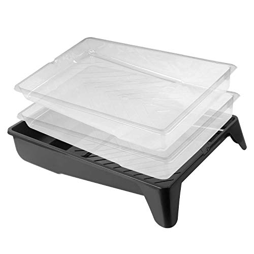 Paint Roller and Tray Set Paint Roller Kit with Tray Paint Roller Brush