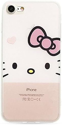 YTamazing Cute Hello Kitty Slim fit Soft Rubber TPU Skin Phone Case Back Cover For iPhone 7/8 and iPhone 8 Plus/7 Plus,iPhone X (7/8 Style2)