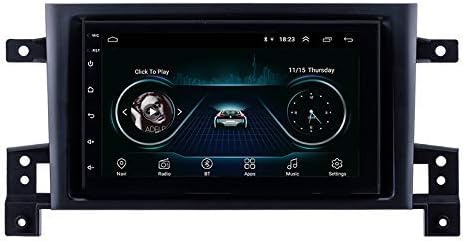 Amazon Com 7 Inch Android 9 0 Quad Core 1 16g Android Auto Radio For Suzuki Grand Vitara 05 15 Gps Navigation Bluetooth Radio Gps Navigation