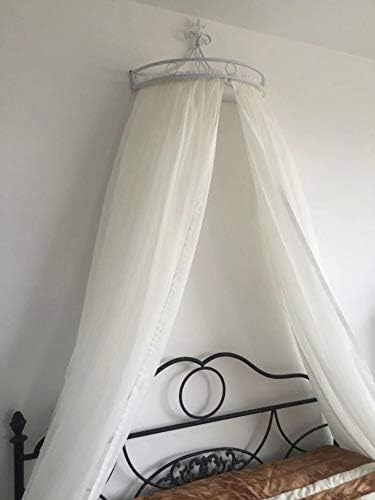 HOMEJYMADE Princess crown bed canopies,Mosquito net bed canopy for girls Bedding hanging decoration-B