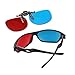 uxcell Red-Blue Anaglyph 3D Glasses and 3D Clip-on Glasses for Movies 3D Print Magazines TV Anaglyph Photos 1 Setthumb 1
