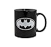 Paladone Classic Batman Ceramic Coffee Mug - Glow in The Dark Batman Logo