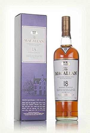 Macallan Light Maghony Sherry Oak 2017 Annual Release 18 Year Old Whisky Amazon Co Uk Beer Wine Spirits