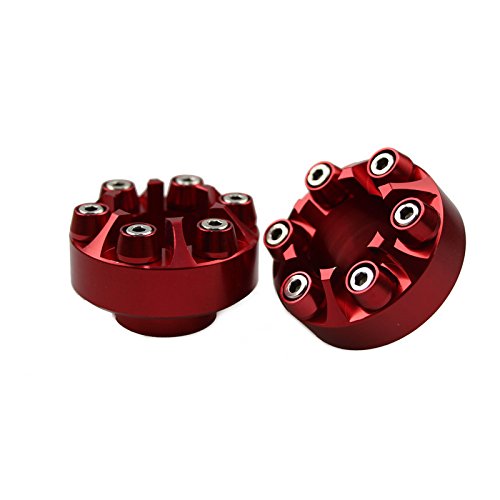 PRO-KODASKIN Scooter Motorcycle Frame Slider Motorbike Crash Pad Protector Anticaida Protezioni For Yamaha BWS R X 125 RC150 NMAX SMAX 155 (Red) - Thumbnail 4