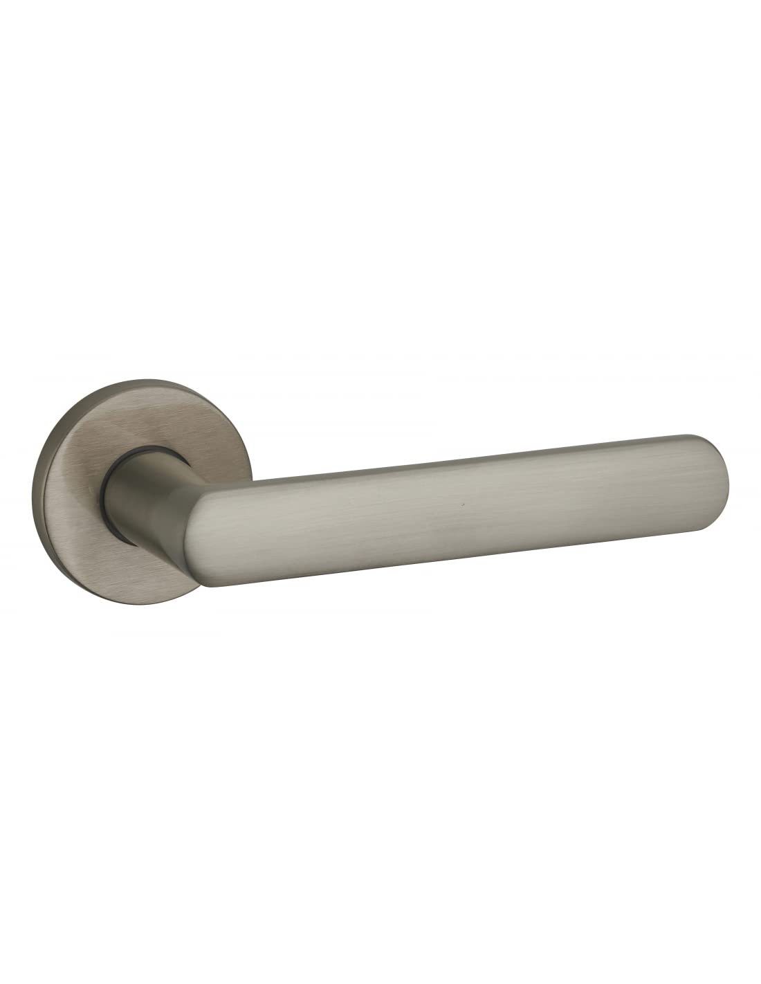 Thirard 00066751 - Solid Nickel Rosette Handle - Elegant Design - Finish: Satin Nickel - Accessories/Equipment - Door Equipment