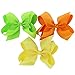 Fortop Boutique Big Grosgrain Ribbon Hair Bows With Clips For Girls Babies Teens Toddlers 15 Piece