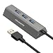 4-Port USB 3.0 Hub, USB 3.0 Data HUB,USB Extension HUB,USB Splitter, Multiple USB Interfaces(5Gbps Transfer Speed, Anodized Alloy, Compact, Lightweight, for Mac and Windows OS) primary