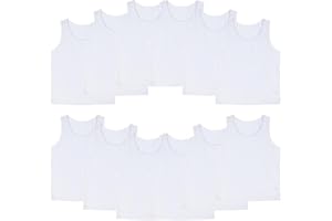 Saaifuu 12 Pack Soccer Jersey Basketball Pinnies Scrimmage Vests Team Practice Jerseys for Kids Youth Adult