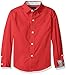 Nautica Boys' Big Solid Poplin Shirt