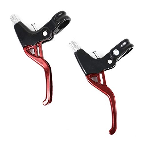 Monrocco 2 Pcs Brake Handle of Mountain Bike Folding Bicycle Speed Change Racing Car Brake Handle of All Aluminium Alloy Brake