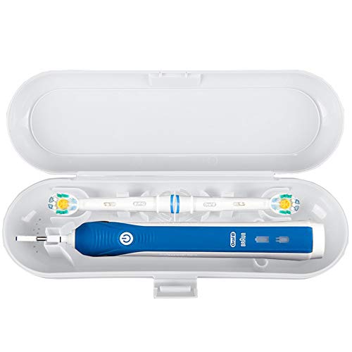 2 Pack Travel Electric Toothbrush Case, Oral-B Phillips Electric Toothbrush Holder Cover, Anti Bacterial Portable Hard Plastic Toothbrush Store Box Bag Fits Oral-B Pro 1000, Pro 2000, Pro 3000 - Thumbnail 2