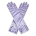 COGGIFEL Princess Rapunzel Wig Crown Scepter Gloves Necklace Earrings Rapunzel Party Gifts Princess Costumes Accessories Girls Purple