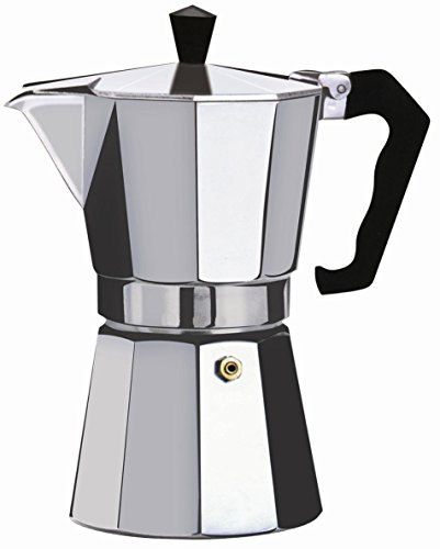 Wee's Beyond 7526-06 Brew-Fresh Aluminum Espresso Maker, 6 Cup, Silver Wee's Beyond 7526-06 Brew-Fresh Aluminum Espresso Maker, 6 Cup, Silver