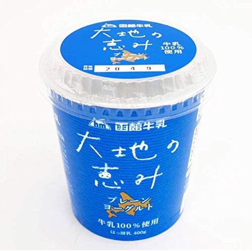 Amazon 函館牛乳 大地の恵み プレーンヨーグルト 400g 6パック ベジタブルハート 食品 飲料 お酒 通販