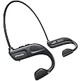 AWEI Open Ear Headphones,Wireless Bluetooth Air Conduction Sport Headphones，Ultra-Light at Just 0.04 Pounds Waterproof Wireless Earphones for Workouts, Running with Built-in Mic