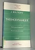 Image de Exercices de thermodynamique: Classe de mathémathiques supérieures