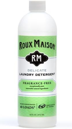 Roux Maison Liquid Laundry Detergent*Hypoallergenic*16oz Delicate - Fragrance Free by Roux Maison