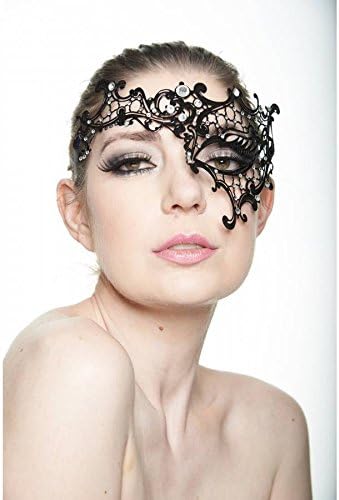Kayso Inc Luxury Gold Collection Laser Cut Masquerade Masks, Phantom of the Opera