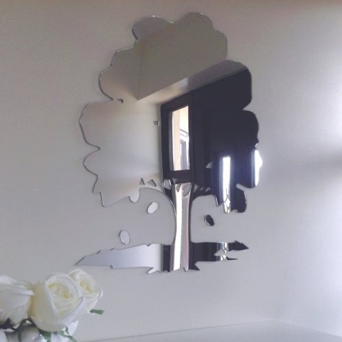 Super Cool Creations Oak Tree & Three Acorns Mirror - 50cm x 42cm