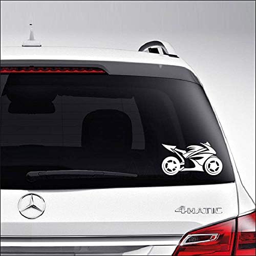 Aampco Decals Honda CBR 60RR Street Motorcycle Racing Car Truck Motorcycle Windows Bumper Wall Decor Vinyl Decal Sticker Size- [8 inch/20 cm] Wide/Color- Matte Black