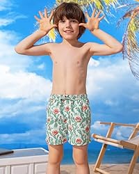 SURF CUZ Boys Swim Trunks Swimsuit for Toddler Boys