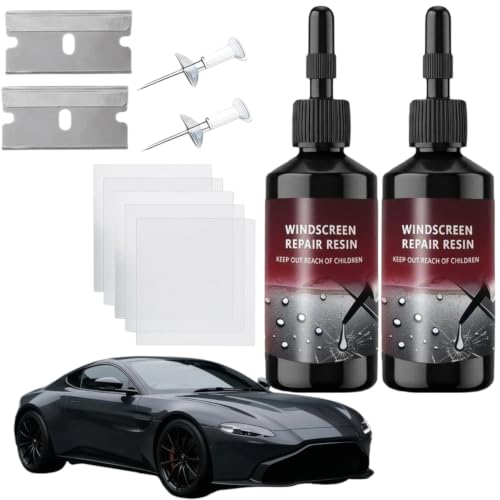 Windshield Crack Repair Kit, 2026 Upgrade Windshield Chip Repair Kit, DIY Auto