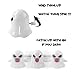Liberty Imports Pack of 12 Halloween Wind Up Toys Spinning Pumpkins and Ghosts, Party Favors Goody Bag Gag Toy Assortments for Kids