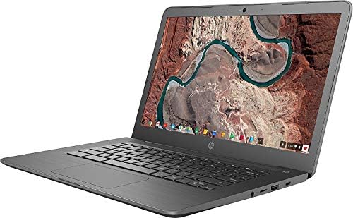HP Chromebook 14 14" Laptop Computer, for Education or Student, Intel Celeron N3350 Up to 2.4GHz, 4GB DDR4, 32GB eMMC, 11+ Hrs Battery, USB 3.1 Type-C, Chrome OS, Online Class Ready, BROAGE Mousepad 4 HP Chromebook 14 14" Laptop Computer, for Education or Student, Intel Celeron N3350 Up to 2.4GHz, 4GB DDR4, 32GB eMMC, 11+ Hrs Battery, USB 3.1 Type-C, Chrome OS, Online Class Ready, BROAGE Mousepad