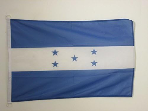 AZ FLAG, Honduras Flag, 3x5 Ft, External Use, Honduran Banner Knitted Polyester with Two Plastic Rings, Fade Resistant