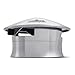 SmokeWare Vented Chimney Cap – Compatible with The Big Green Egg, Stainless Steel Replacement Accessory