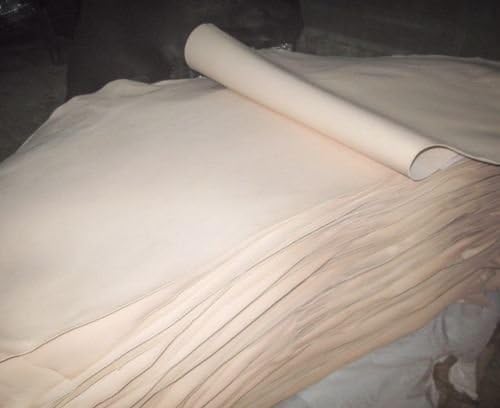 10-11 OZ.Import Tooling VEGTAN Cowhide Leather Natural PRECUT (12''X 50'')