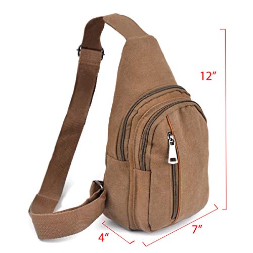 Westend Crossbody Canvas Sling Bag 
