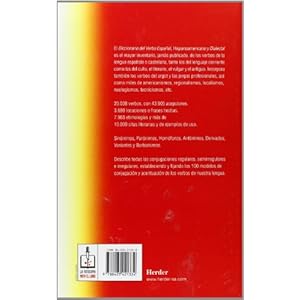 Diccionario del Verbo Espaol Hispanoamericano (Spanish Edition)