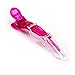 Professional Salon Non Slip Hair Styling Croc Clips Sectioning,Hair Clips For Thick Hair-Non-Slip DIY Accessories Hairgrip for Women and Girls 10pcs/SET Transparent (5 Colors)