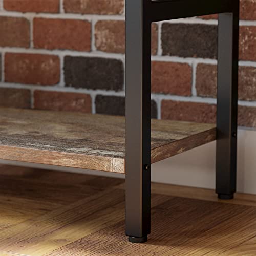 IRONCK Bookcases and Bookshelves Triple Wide 6 Tiers Industrial Bookshelf, Large Etagere