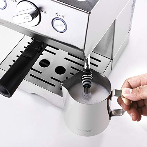 1 Barsetto+Espresso+Machine+Frother+Stainless
