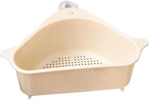 Colador de fregadero triangular de cocina Escurridor de verduras Fruta