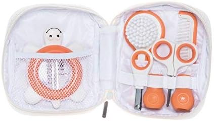 liaunghie Spazzola E Pettine Azzurro Bebe Confort Set Toilette Cura Del Neonato Con Termometro Per Bagnetto Forbicine Prima Infanzia Set Di Igiene E Benessere Bepco Ee