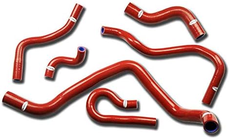 TT Racing Red Silicone Radiator Hose Kit for D-Series D15 D16 EG EK TT1303CRE