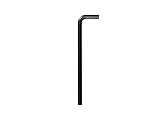 TEKTON 15 mm Flat End Hex L-Key | KLX22150