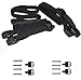 UCEDER 2 PCS Heavy Duty Hot Tub Cover Wind Straps FITS Most SPAS Locks Adjustable Length 67