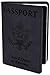 NapaWalli Genuine Leather Passport Cover Holder RFID Blocking for Men & Women Travel Wallet