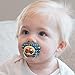 Dr. Brown's Classic Prevent Pacifier, 12m+, Explore Blue, 4 Count