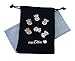 earDlite Crown Earring Lifters - 3 Pairs of Hypoallergenic Earring Lifts (2 Pairs Sterling Silver plated & 1 Pair 18K Gold plated) Includes: Jewelry Case, Velvet Pouch and 2 Jewelry Cleaning Cloths.