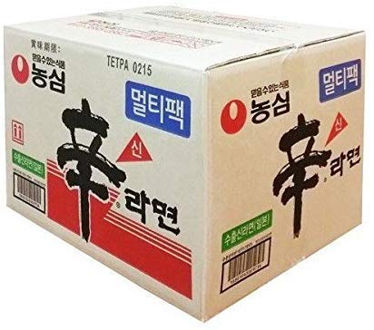 辛ラーメン 1BOX 40個入■韓国ラーメン/韓国食品/韓国食材/激辛ラーメン の商品画像