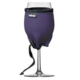 Woozie - The Wine Glass Insulator - Purple