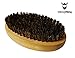 Beard Grooming Kit for Men by Striking Viking - Anti-Static Wood Pocket Comb w/Case and Boar Bristle Beard Brush w/Grips - Perfect Beard Gift Set